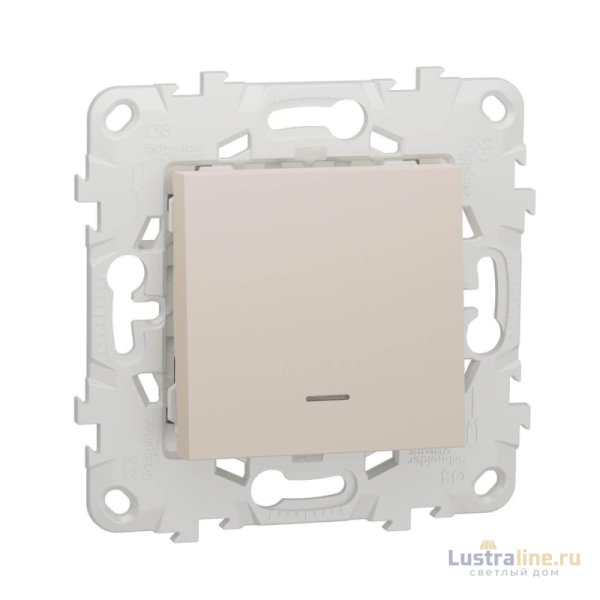 Выключатель одноклавишный Schneider Electric Unica New NU520144N