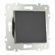 Переключатель одноклавишный перекрестный Arte Milano 203.34-1.black