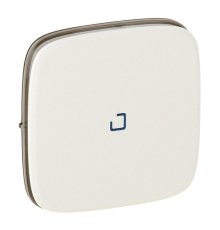 Лицевая панель Legrand Valena Allure выключателя одноклавишного с подсветкой жемчуг 755089