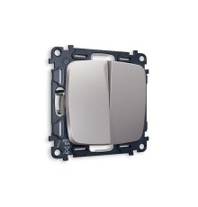 Комплект механизма 2-кл выключателя Ambrella Volt Omega MO503010