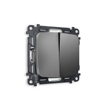 Комплект механизма 2-кл проходного выключателя Ambrella Volt Omega MO653020