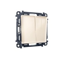 Комплект механизма 2-кл проходного выключателя Ambrella Volt Alfa MA303020