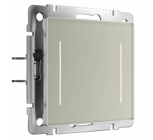Выключатель сенсорный двухклавишный с подсветкой Werkel W4522014 4690389213922 a069763
