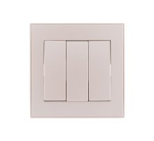 Выключатель тройной Lezard Rain 703-3030-109 Выключатель тройной Lezard Rain 703-3030-109