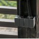 Выключатель двухклавишный влагозащищенный Werkel Gallant графит рифленый W5020204 4690389164255