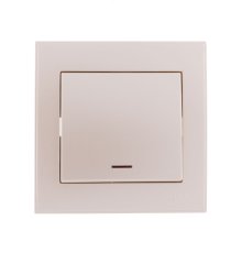 Выключатель с подсветкой Lezard Rain 703-3030-111