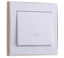 Выключатель промежуточный Lezard Rain 703-0226-107