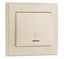 Выключатель проходной с подсветкой Lezard Rain 703-3030-114 Выключатель проходной с подсветкой Lezard Rain 703-3030-114