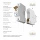 Автоматический выключатель 1P 20 A C 4,5 kА Werkel W901P204 4690389192579 a062488