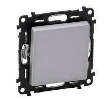 Выключатель одноклавишный Legrand Valena Life 10A 250V алюминий 752601