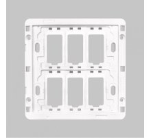Пластина для крепления накладки 4, 5, 6-ти клавишного выключателя SHIN DONG-A Laon WLO-FR402-WH