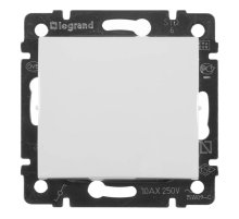 Переключатель одноклавишный проходной Legrand Valena 10A 250V белый 774406
