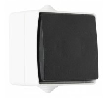 Выключатель одноклавишный проходной Arte Milano 309.32-1.grey