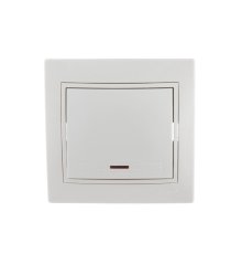 Выключатель с подсветкой Lezard Mira 701-0202-111