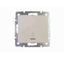 Выключатель проходной с подсветкой Lezard Rain 703-0388-114