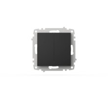 Выключатель двухклавишный ELBI Zena Vega 609-014800-202