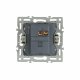 Механизм выключателя одноклавишный непроходной Arlight SWT-MK01-PL-BK (250V, 16A) 043711