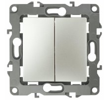 Выключатель двойной Эра 12-1104-15 Б0019290