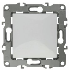 Выключатель одноклавишный ЭРА 12 10AX 250V 12-1101-01 Б0014621