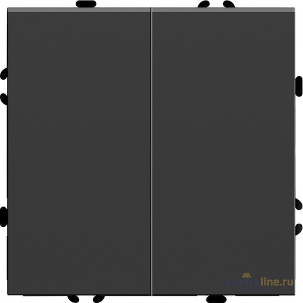 Переключатель двухклавишный Stekker RSW10-5107-05 Эмили 49843