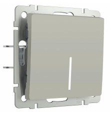 Выключатель одноклавишный проходной с подсветкой Werkel W1212104 4690389211898 a069450