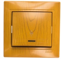 Выключатель проходной с подсветкой Lezard Mira 701-0701-114