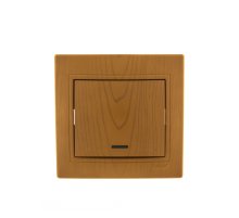 Выключатель с подсветкой Lezard Mira 701-0701-111