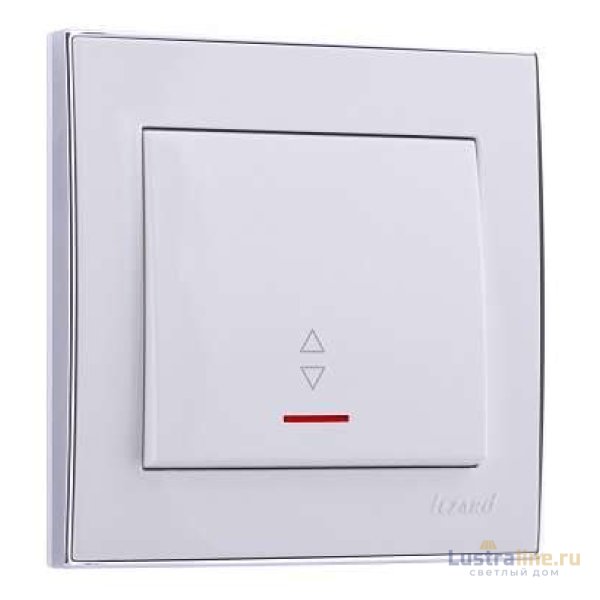 Выключатель проходной с подсветкой Lezard Rain 703-0225-114
