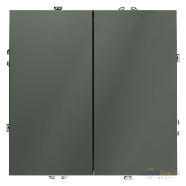 Выключатель двухклавишный Voltum S70 VLS020106 Выключатель двухклавишный Voltum S70 VLS020106