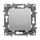 Выключатель одноклавишный Legrand Etika 10A 250V алюминий 672401
