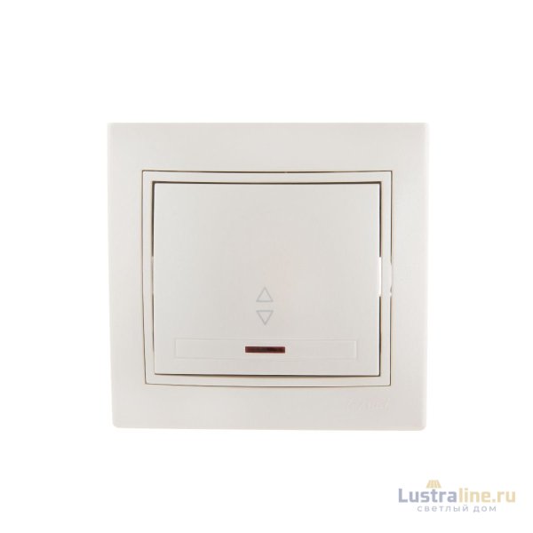 Выключатель проходной с подсветкой Lezard Mira 701-3030-114