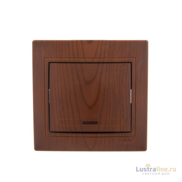 Выключатель с подсветкой Lezard Mira 701-0801-111