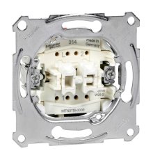 Выключатель двухклавишный Schneider Electric Merten QuickFlex MTN3115-0000