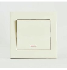 Выключатель с подсветкой Lezard Rain 703-0303-111