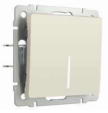 Выключатель одноклавишный проходной с подсветкой Werkel 4690389191824 W1112162 a062418