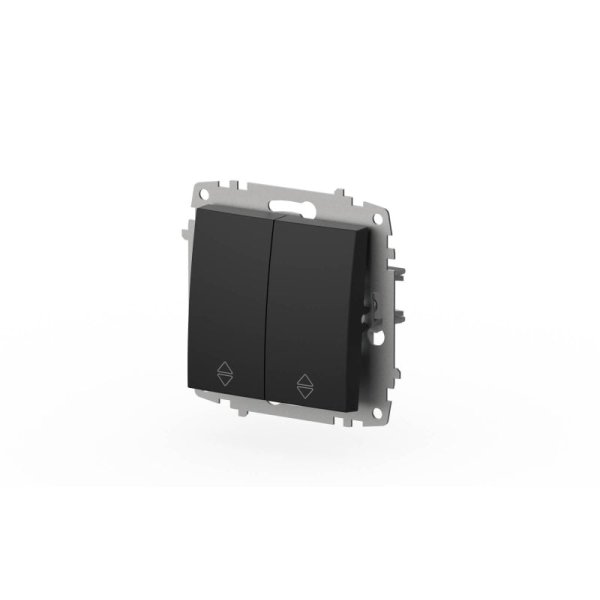 Переключатель двухклавишный ELBI Zena Vega 609-014800-211