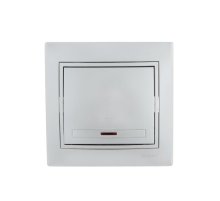 Выключатель проходной с подсветкой Lezard Mira 701-1010-114