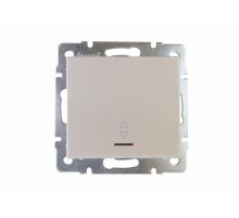 Выключатель проходной с подсветкой Lezard Rain 703-3088-114