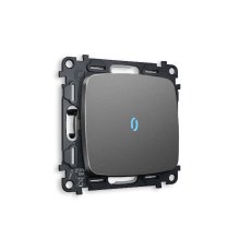 Комплект механизма 1-кл выключателя с подсветкой Ambrella Volt Omega MO652020