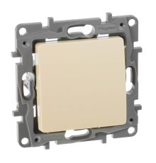 Выключатель одноклавишный Legrand Etika 10A 250V слоновая кость 672301