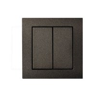 Выключатель двухклавишный Liregus Epsilon 28-103