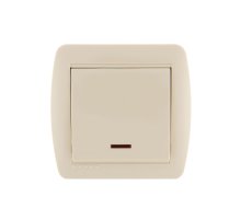 Выключатель с подсветкой Lezard Demet 711-0300-111