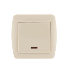 Выключатель с подсветкой Lezard Demet 711-0300-111