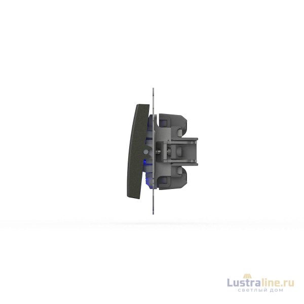 Выключатель двухклавишный с подсветкой ELBI Zena Vega 609-011100-203 Выключатель двухклавишный с подсветкой ELBI Zena Vega 609-011100-203
