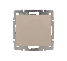 Выключатель с подсветкой Lezard Rain 703-0388-111