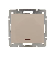 Выключатель с подсветкой Lezard Rain 703-0388-111