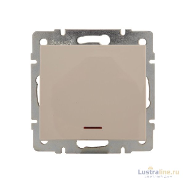 Выключатель с подсветкой Lezard Rain 703-0388-111