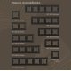 Выключатель двухклавишный проходной Arte Milano 203.33-2.black