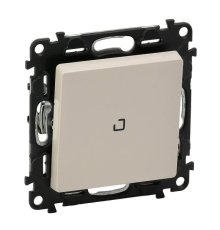 Выключатель одноклавишный Legrand Valena Life 10A 250V с подсветкой слоновая кость 752510