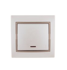 Выключатель с подсветкой Lezard Mira 701-3031-111